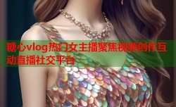糖心vlog热门女主播聚焦视频创作互动直播社交平台