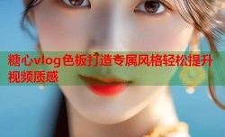 糖心vlog色板打造专属风格轻松提升视频质感