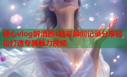 糖心vlog醉酒颜s精彩瞬间记录分享轻松打造专属魅力视频