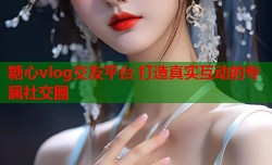 糖心vlog交友平台 打造真实互动的专属社交圈