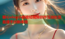 糖心vlog小糖糖短视频创作互动社区直播平台新体验