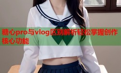 糖心pro与vlog区别解析轻松掌握创作核心功能