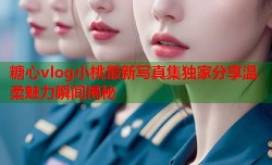 糖心vlog小桃最新写真集独家分享温柔魅力瞬间揭秘