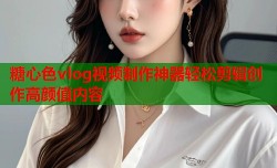 糖心色vlog视频制作神器轻松剪辑创作高颜值内容