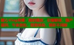 糖心Vlog传媒：限时播放，引爆眼球，国产福利，午夜放松，极致体验，精彩不间断