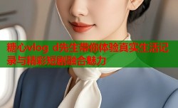 糖心vlog d先生带你体验真实生活记录与精彩短剧融合魅力