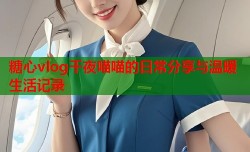 糖心vlog千夜喵喵的日常分享与温暖生活记录