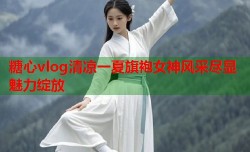 糖心vlog清凉一夏旗袍女神风采尽显魅力绽放