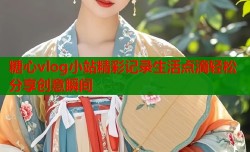 糖心vlog小站精彩记录生活点滴轻松分享创意瞬间