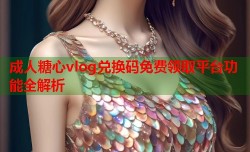 成人糖心vlog兑换码免费领取平台功能全解析