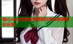 糖心vlog生物女老师的日常与教学精彩分享