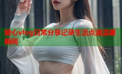糖心vlog日常分享记录生活点滴温暖瞬间