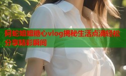 阿蛇姐姐糖心vlog揭秘生活点滴轻松分享精彩瞬间
