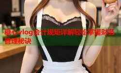 糖心vlog会计规矩详解轻松掌握财务管理秘诀
