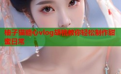 柚子猫糖心vlog胡桃教你轻松制作甜蜜日常