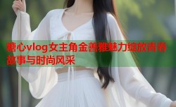 糖心vlog女主角金善雅魅力绽放青春故事与时尚风采