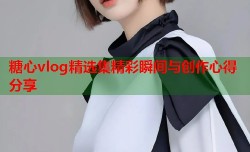 糖心vlog精选集精彩瞬间与创作心得分享