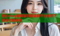 糖心vlog破解版吾爱破解平台免费下载全功能体验