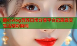 糖心vlog苏苏日常分享平台记录真实生活精彩瞬间