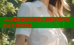 vlog揭秘黑暗料理糖心蛋制作技巧轻松上手美味分享