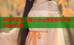 如何快速加入糖心vlog体验创作分享与互动乐趣