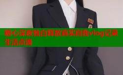 糖心深夜独白释放真实自我vlog记录生活点滴