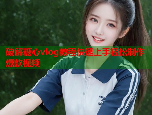 破解糖心vlog教程快速上手轻松制作爆款视频  第1张