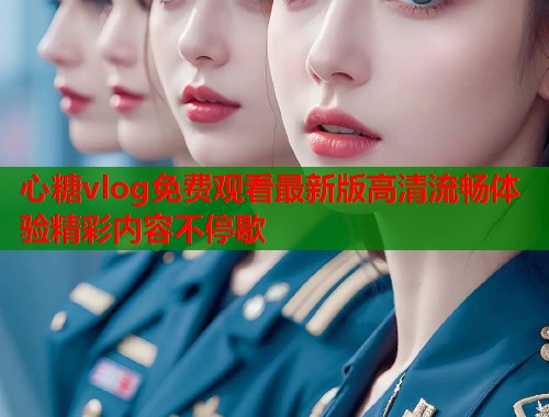 心糖vlog免费观看最新版高清流畅体验精彩内容不停歇  第1张
