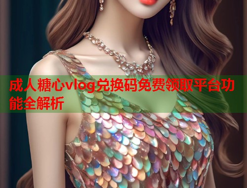 成人糖心vlog兑换码免费领取平台功能全解析  第1张