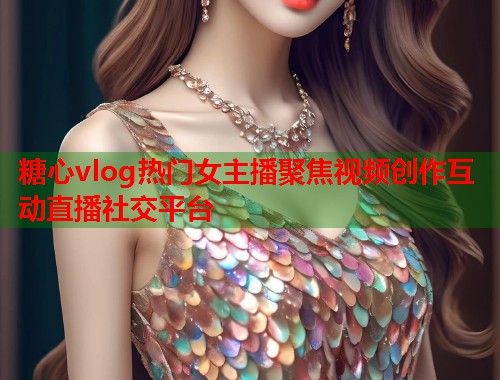 糖心vlog热门女主播聚焦视频创作互动直播社交平台  第1张