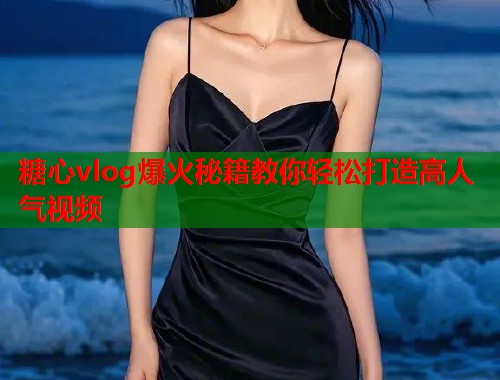 糖心vlog爆火秘籍教你轻松打造高人气视频  第1张