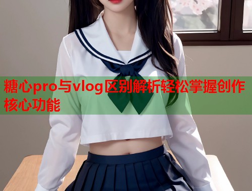 糖心pro与vlog区别解析轻松掌握创作核心功能  第1张
