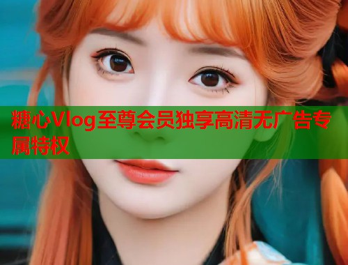糖心Vlog至尊会员独享高清无广告专属特权  第1张