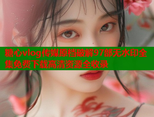 糖心vlog传媒原档破解97部无水印全集免费下载高清资源全收录  第1张