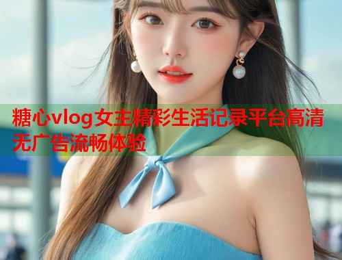 糖心vlog女主精彩生活记录平台高清无广告流畅体验  第2张