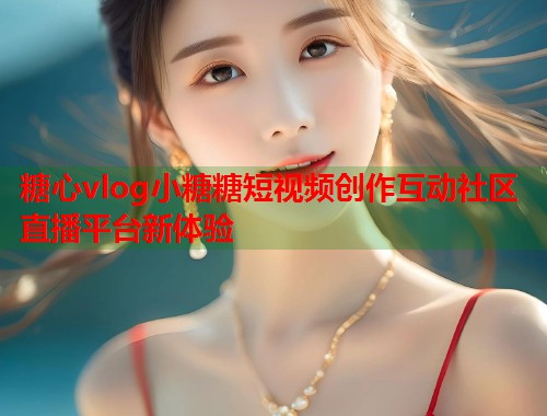 糖心vlog小糖糖短视频创作互动社区直播平台新体验  第1张