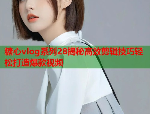 糖心vlog系列28揭秘高效剪辑技巧轻松打造爆款视频  第2张