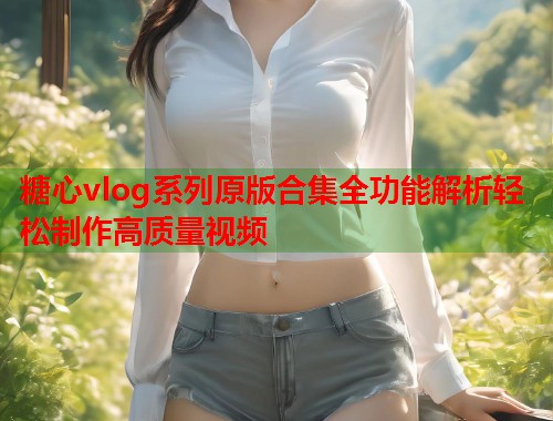 糖心vlog系列原版合集全功能解析轻松制作高质量视频  第1张