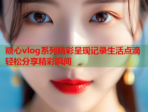 糖心vlog系列精彩呈现记录生活点滴轻松分享精彩瞬间  第2张