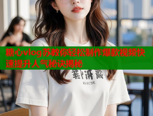 糖心vlog苏教你轻松制作爆款视频快速提升人气秘诀揭秘  第2张