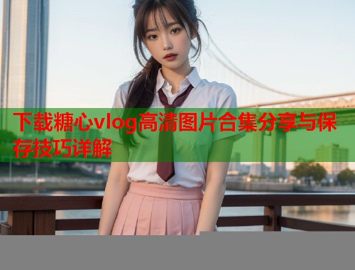 下载糖心vlog高清图片合集分享与保存技巧详解  第1张