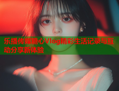 乐播传媒糖心Vlog精彩生活记录与互动分享新体验  第1张