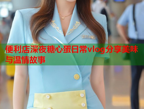 便利店深夜糖心蛋日常vlog分享美味与温情故事  第1张