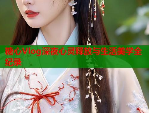 糖心Vlog深夜心灵释放与生活美学全纪录  第2张