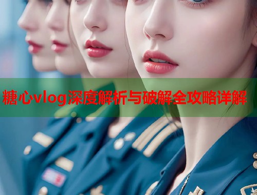 糖心vlog深度解析与破解全攻略详解  第2张