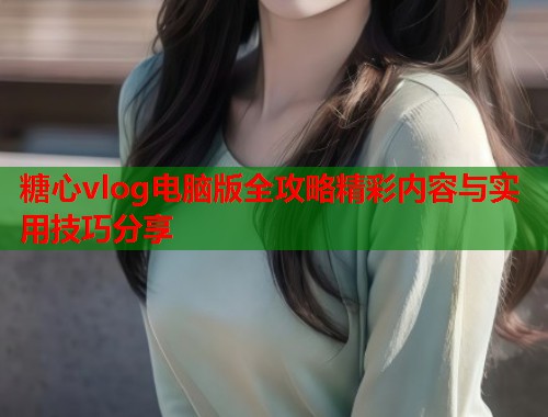糖心vlog电脑版全攻略精彩内容与实用技巧分享  第2张