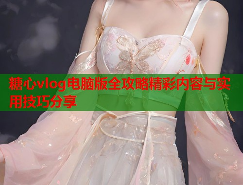 糖心vlog电脑版全攻略精彩内容与实用技巧分享  第1张