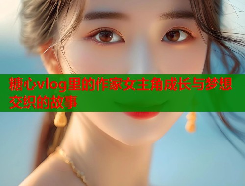 糖心vlog里的作家女主角成长与梦想交织的故事  第1张