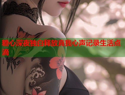 糖心深夜独白释放真我心声记录生活点滴  第2张