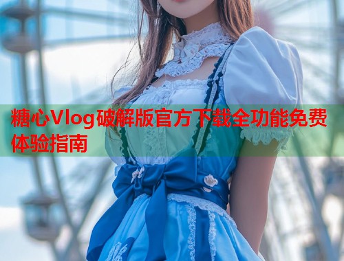 糖心Vlog破解版官方下载全功能免费体验指南  第2张